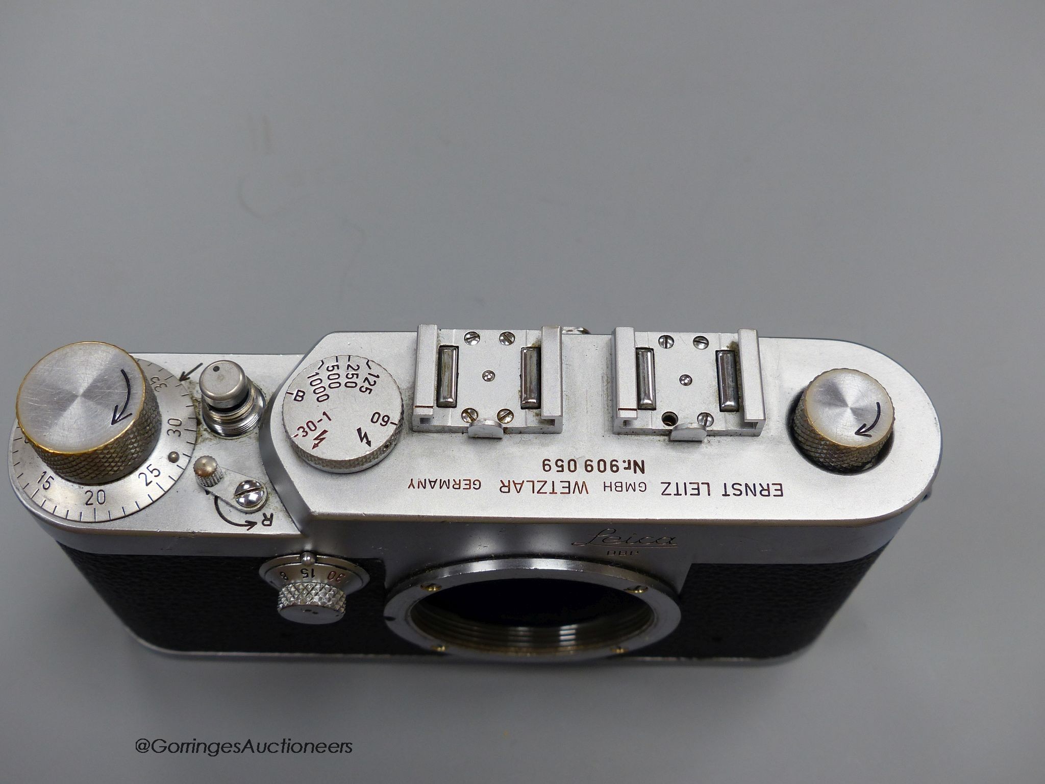 A Leica IG No.909059 camera, c. 1957 (as found)